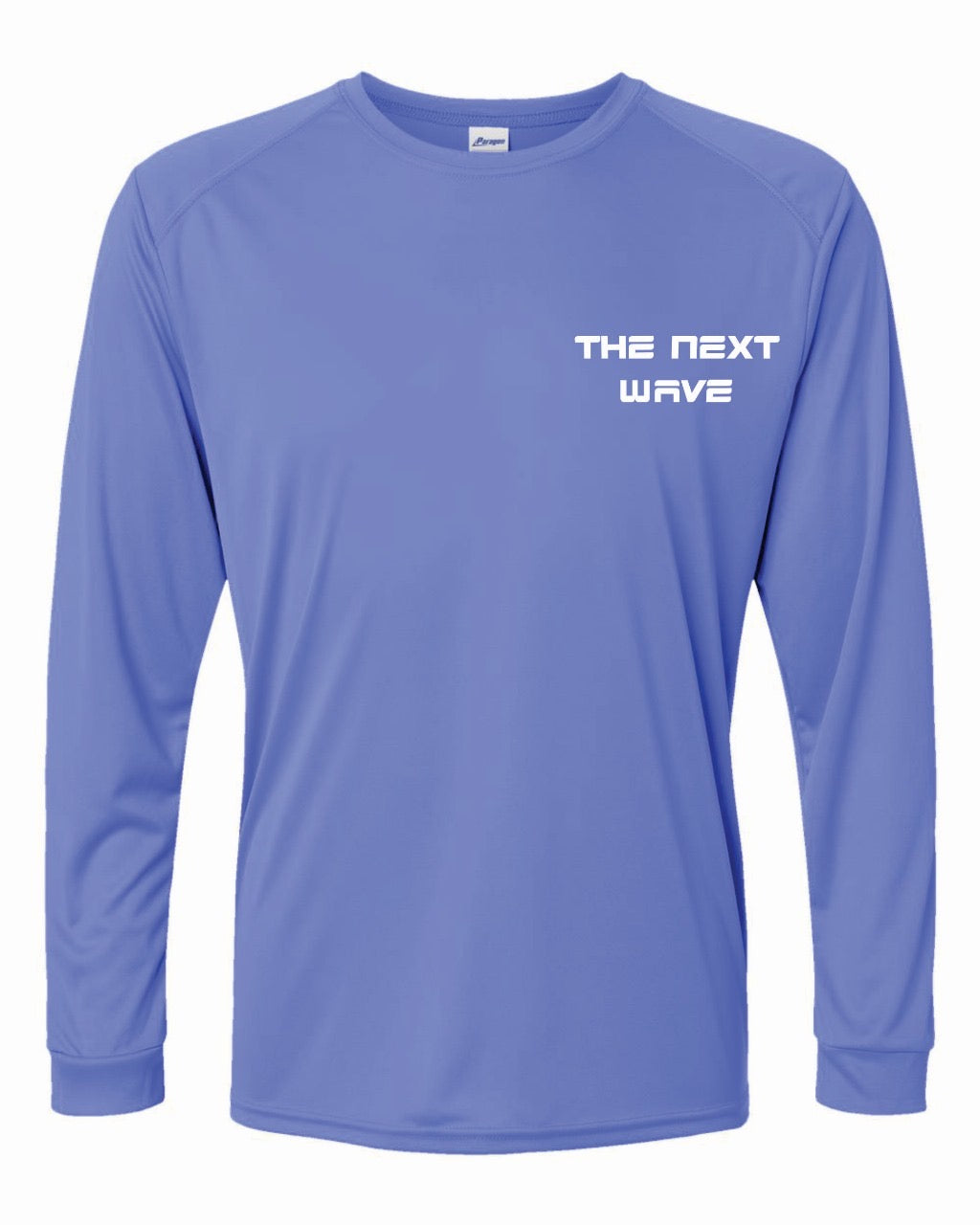 BEACH BRAVE UPF WAVE RASHGUARD - BLUE