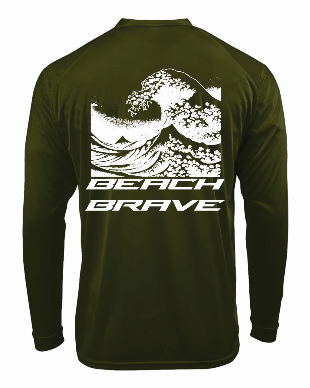 BEACH BRAVE UPF WAVE RASHGUARD - FORREST