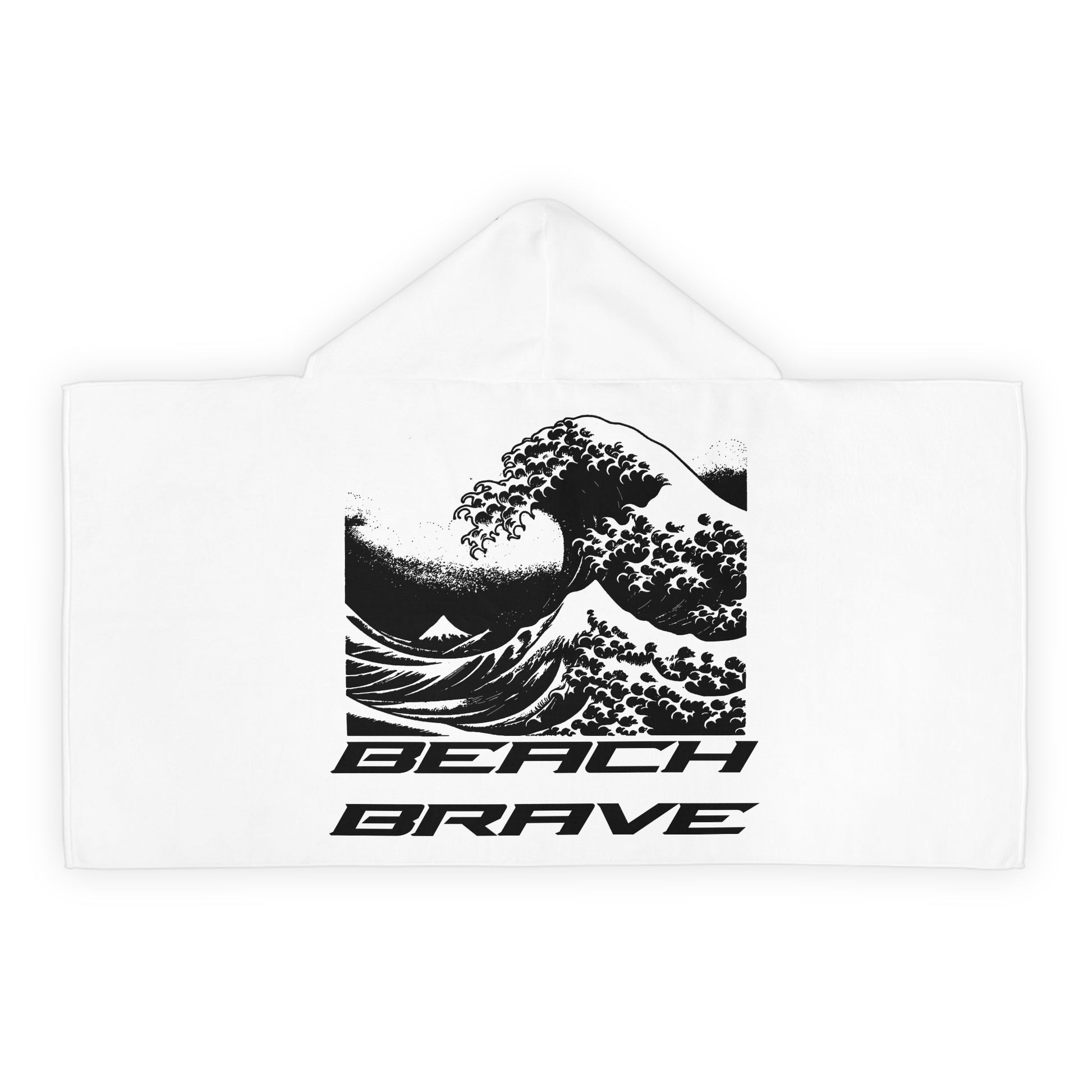 Beach Brave Youth Hooded Towel