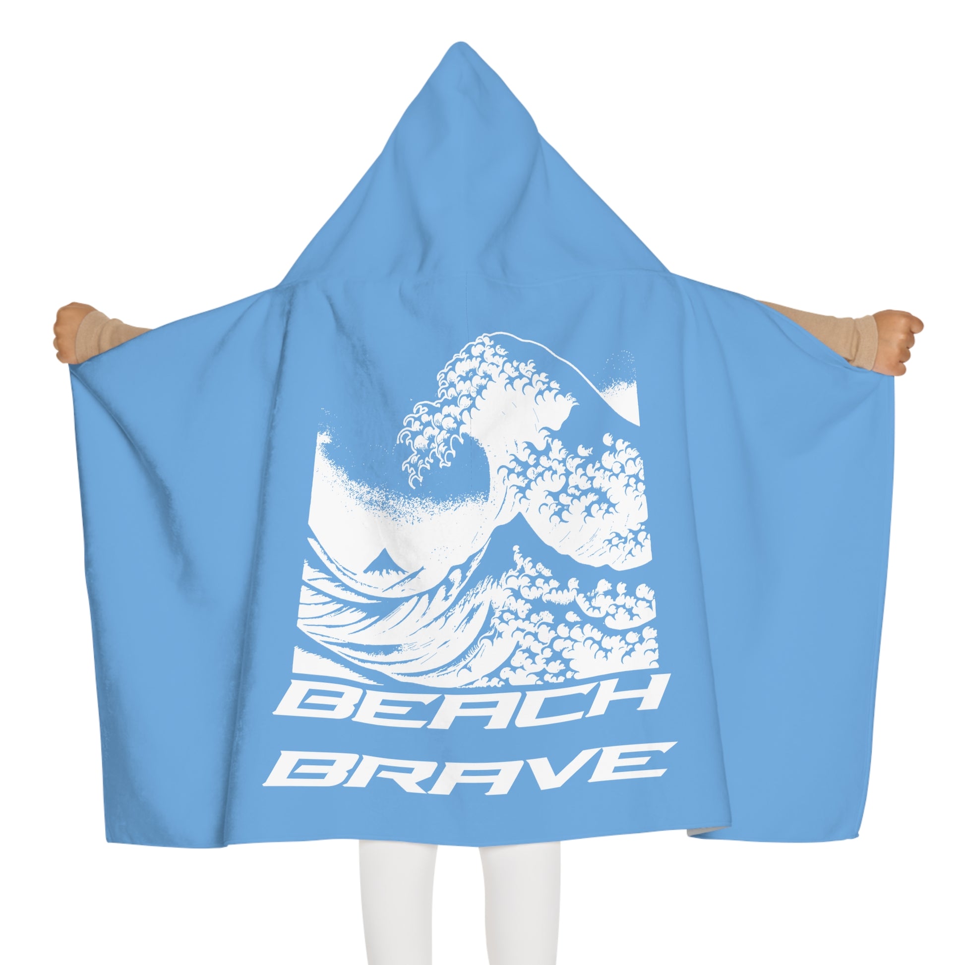 BEACH BRAVE Youth Hooded Towel