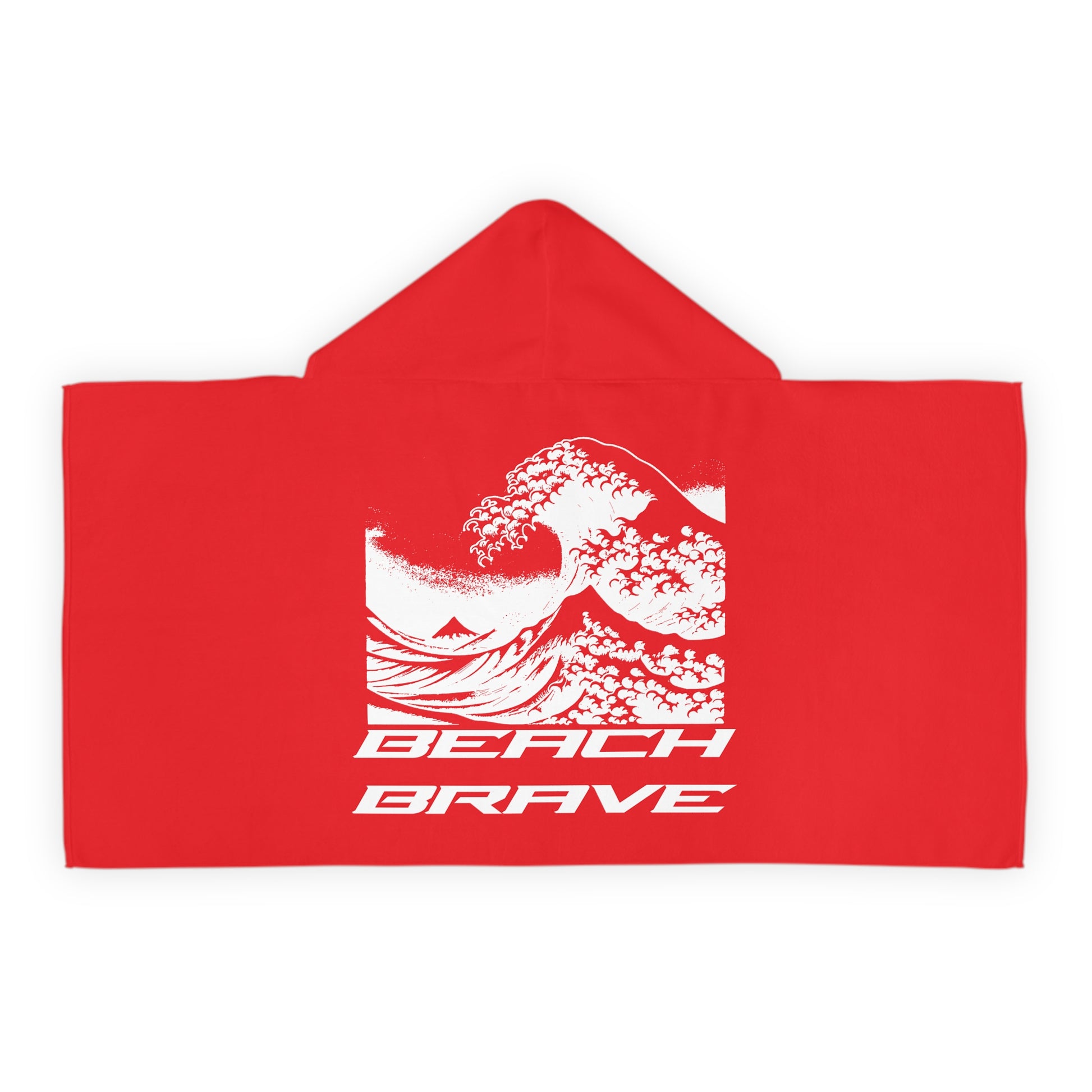 BEACH BRAVE Youth Hooded Towel