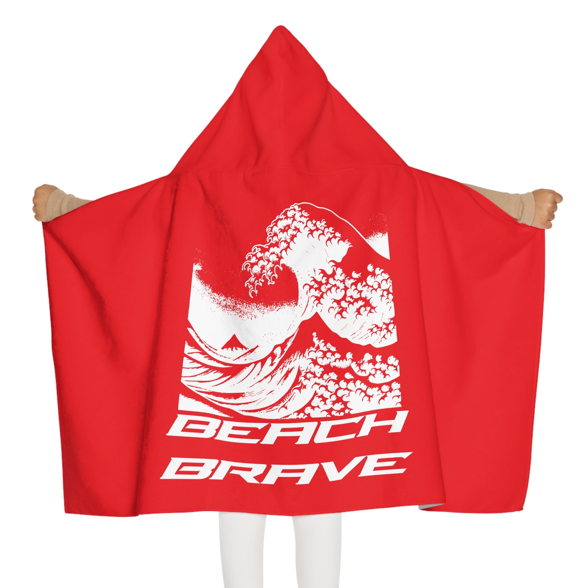 BEACH BRAVE Youth Hooded Towel