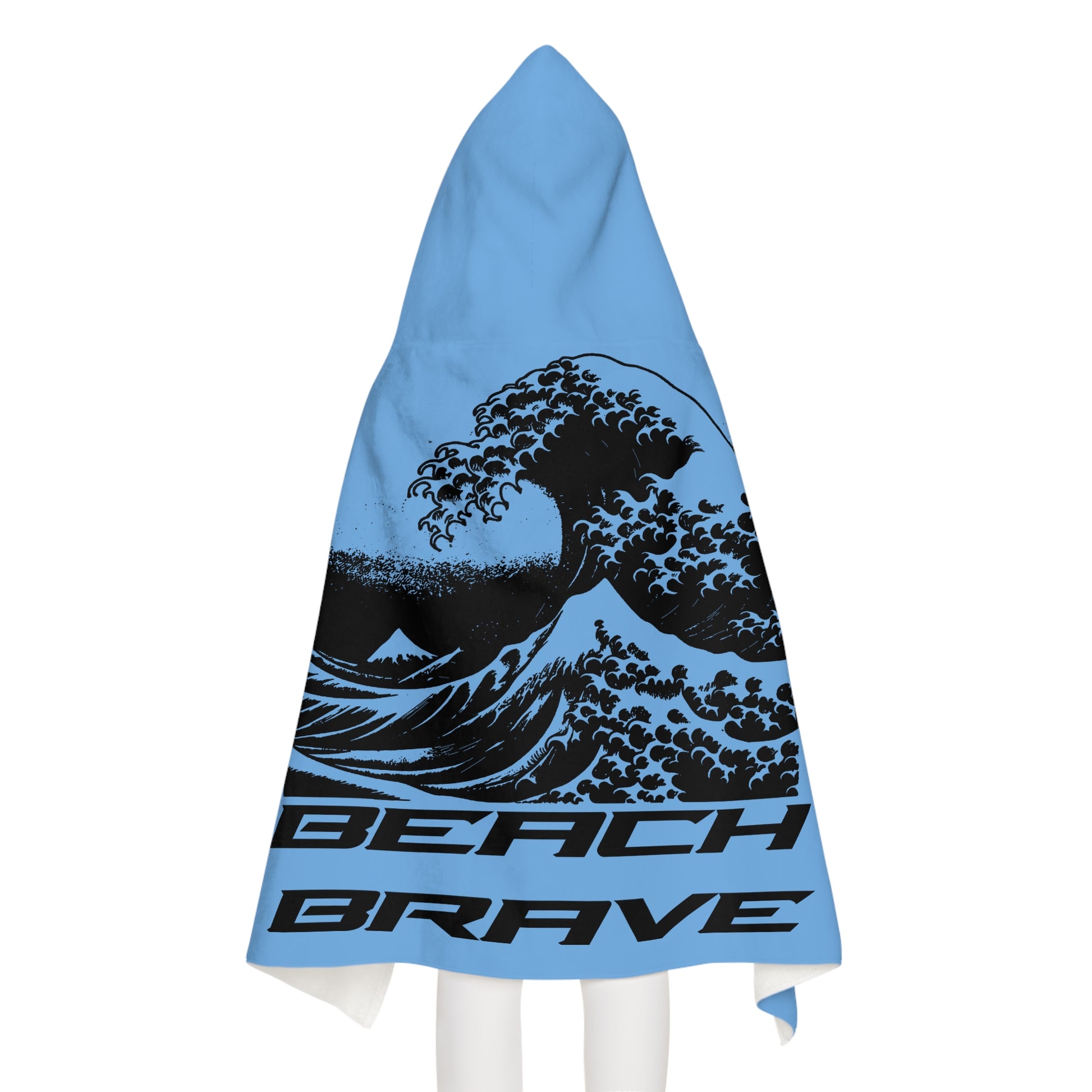 BEACH BRAVE Youth Hooded Towel
