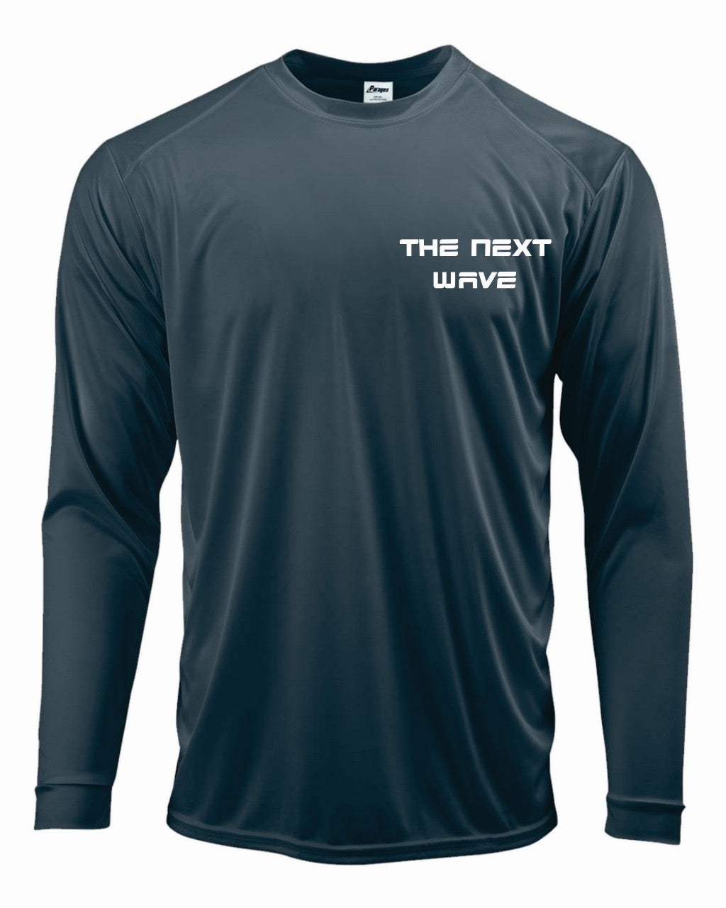 BEACH BRAVE UPF WAVE RASHGUARD - CHARCOAL