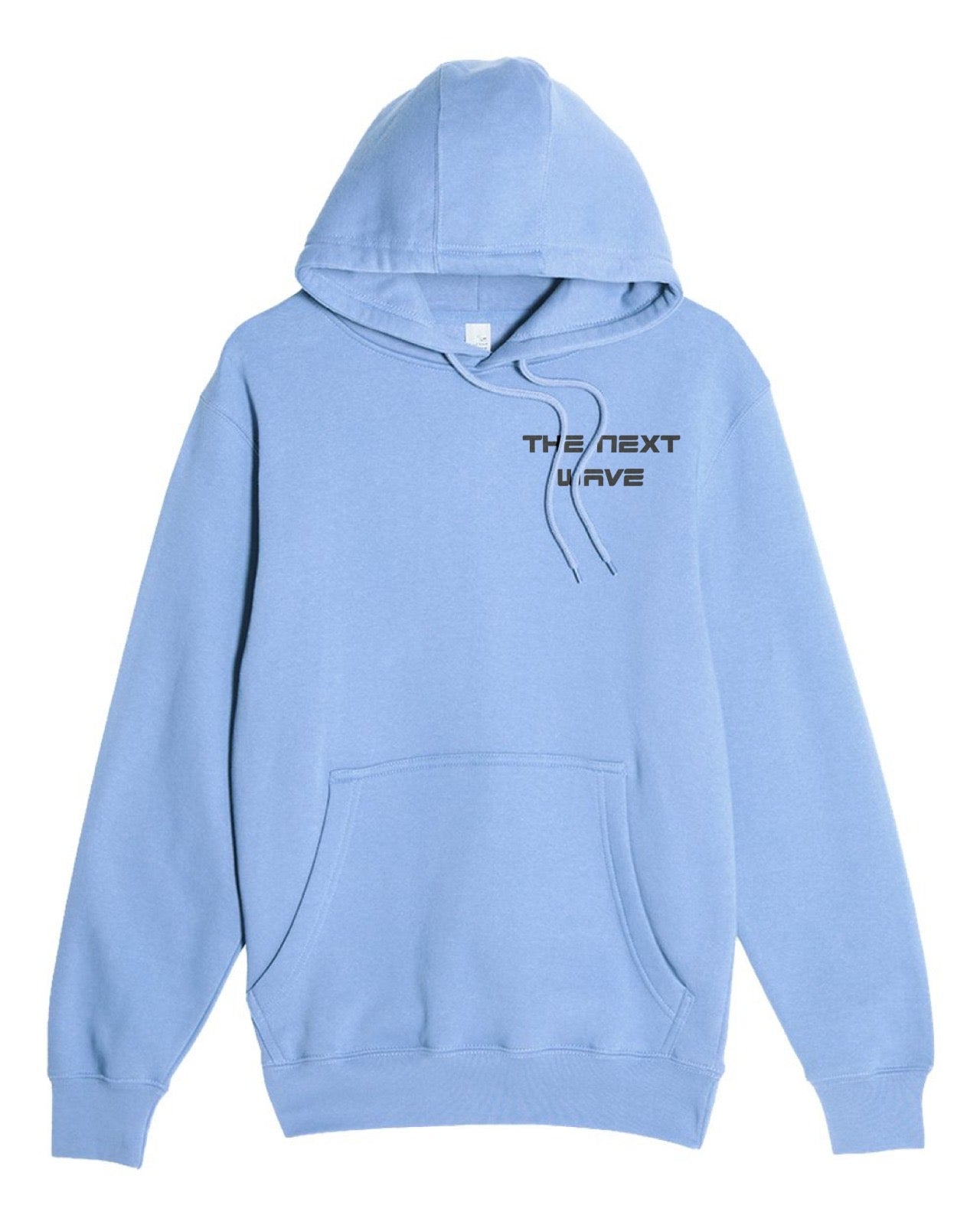 BEACH BRAVE PULLOVER WAVE HOODIE - BLUE