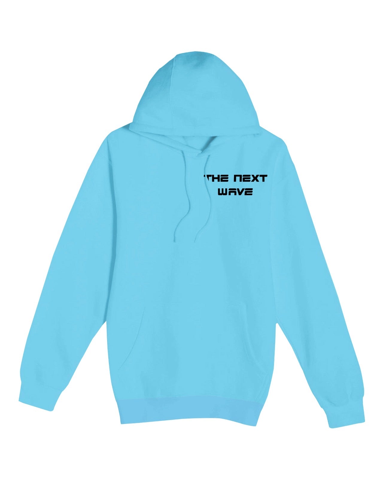 BEACH BRAVE PULLOVER WAVE HOODIE - OCEAN