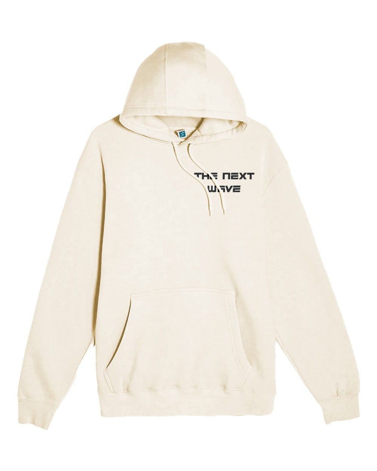 BEACH BRAVE PULLOVER WAVE HOODIE - IVORY