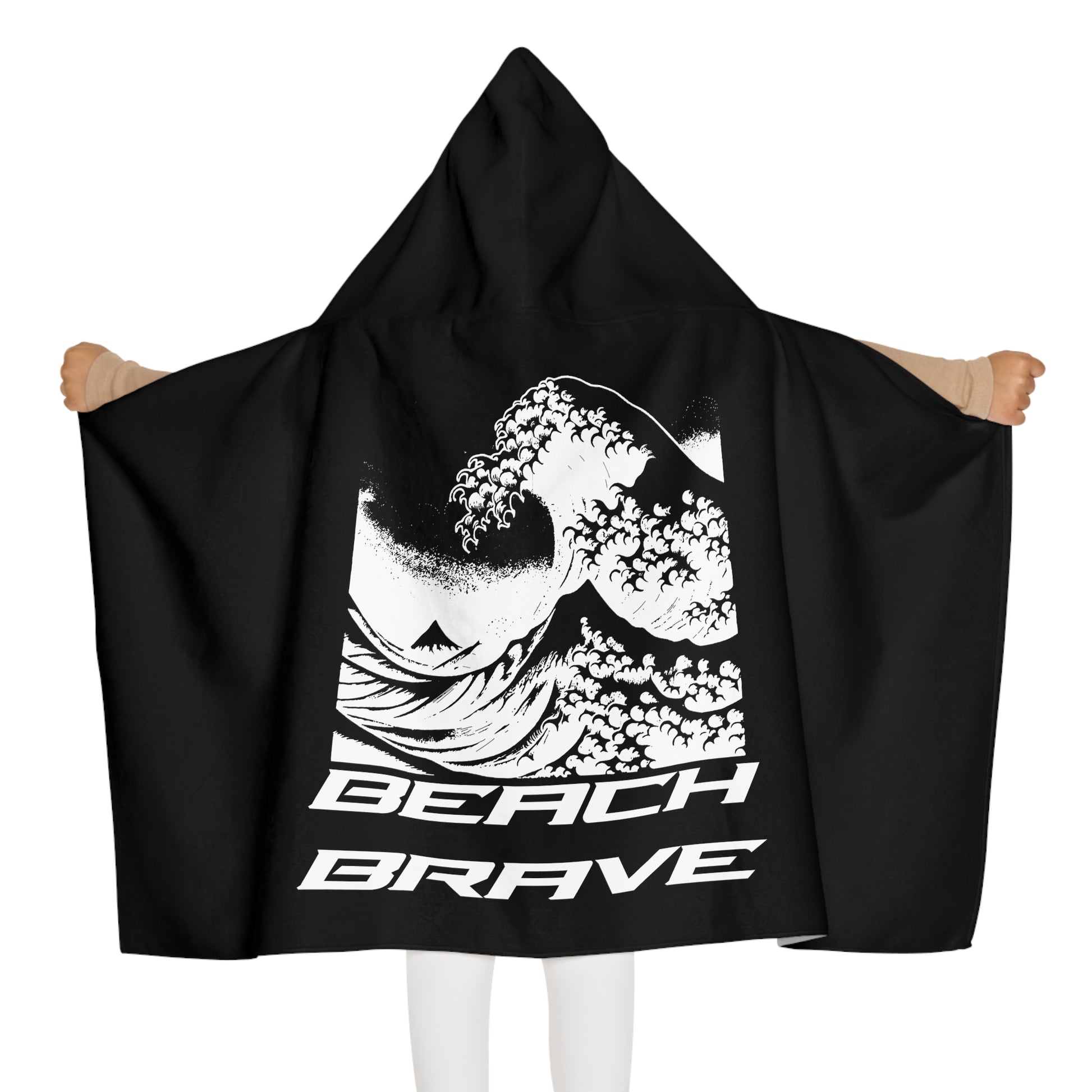 BEACH BRAVE Youth Hooded Towel