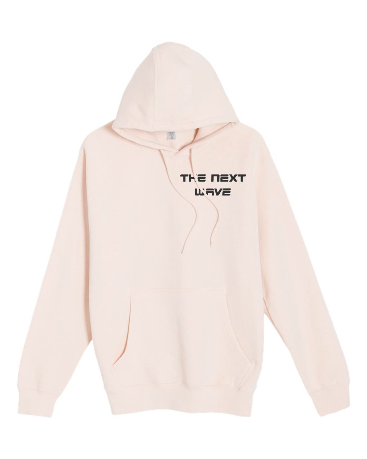 BEACH BRAVE PULLOVER SHADOW HOODIE - PINK