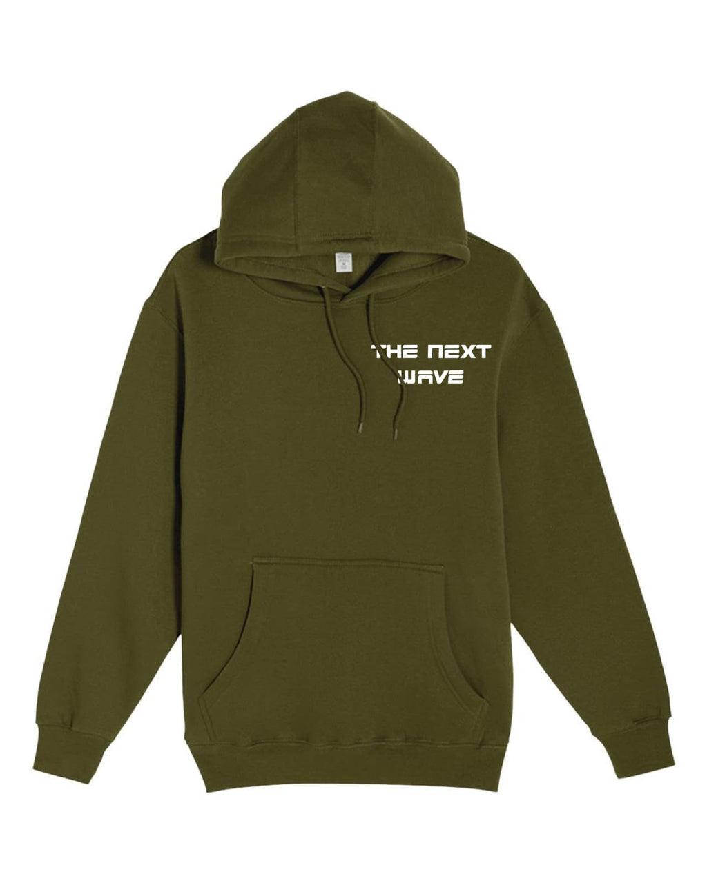 BEACH BRAVE PULLOVER WAVE HOODIE - GREEN