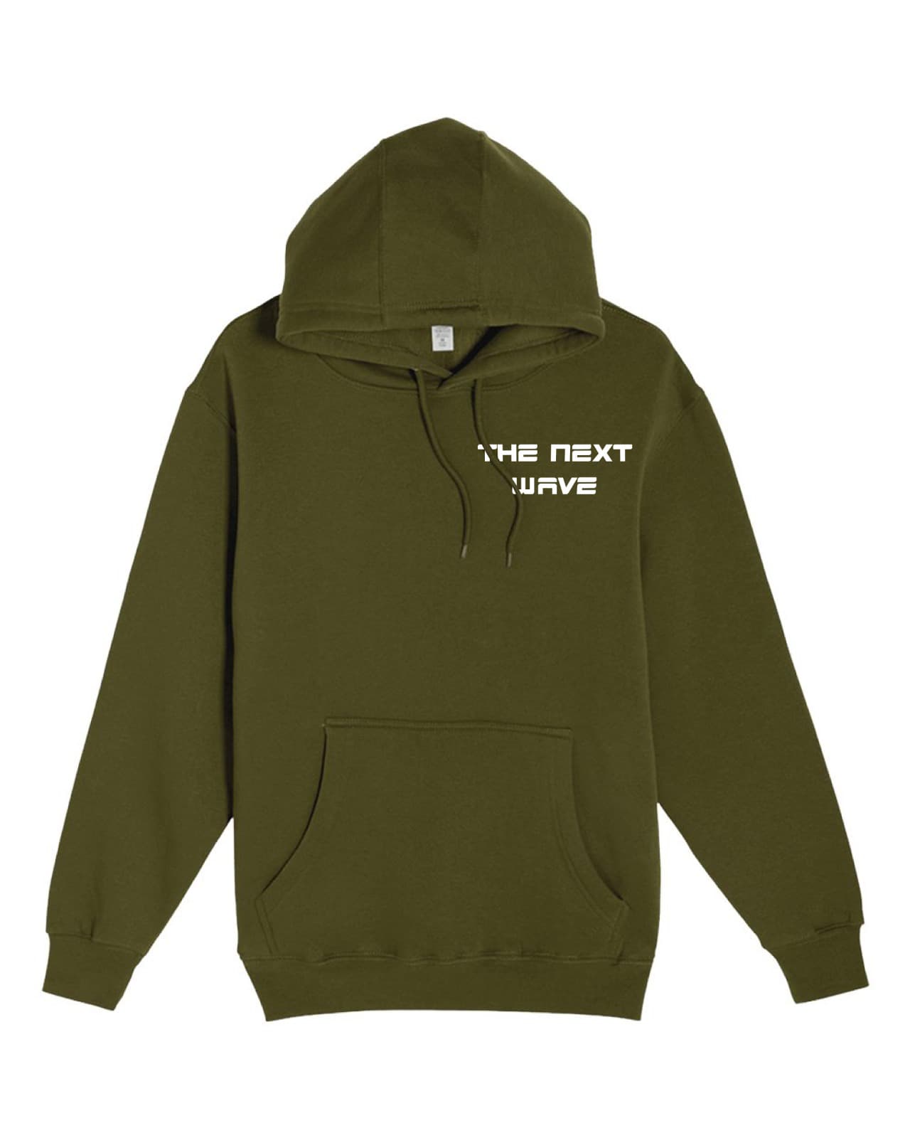 BEACH BRAVE PULLOVER WAVE HOODIE - GREEN