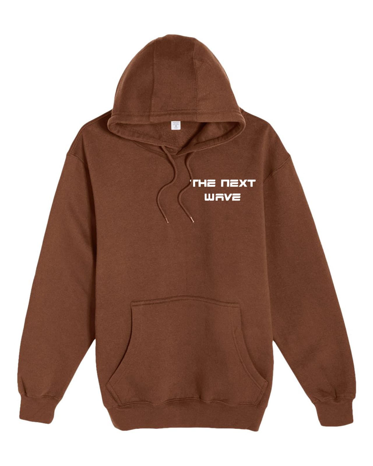 BEACH BRAVE PULLOVER WAVE HOODIE - MOCHA