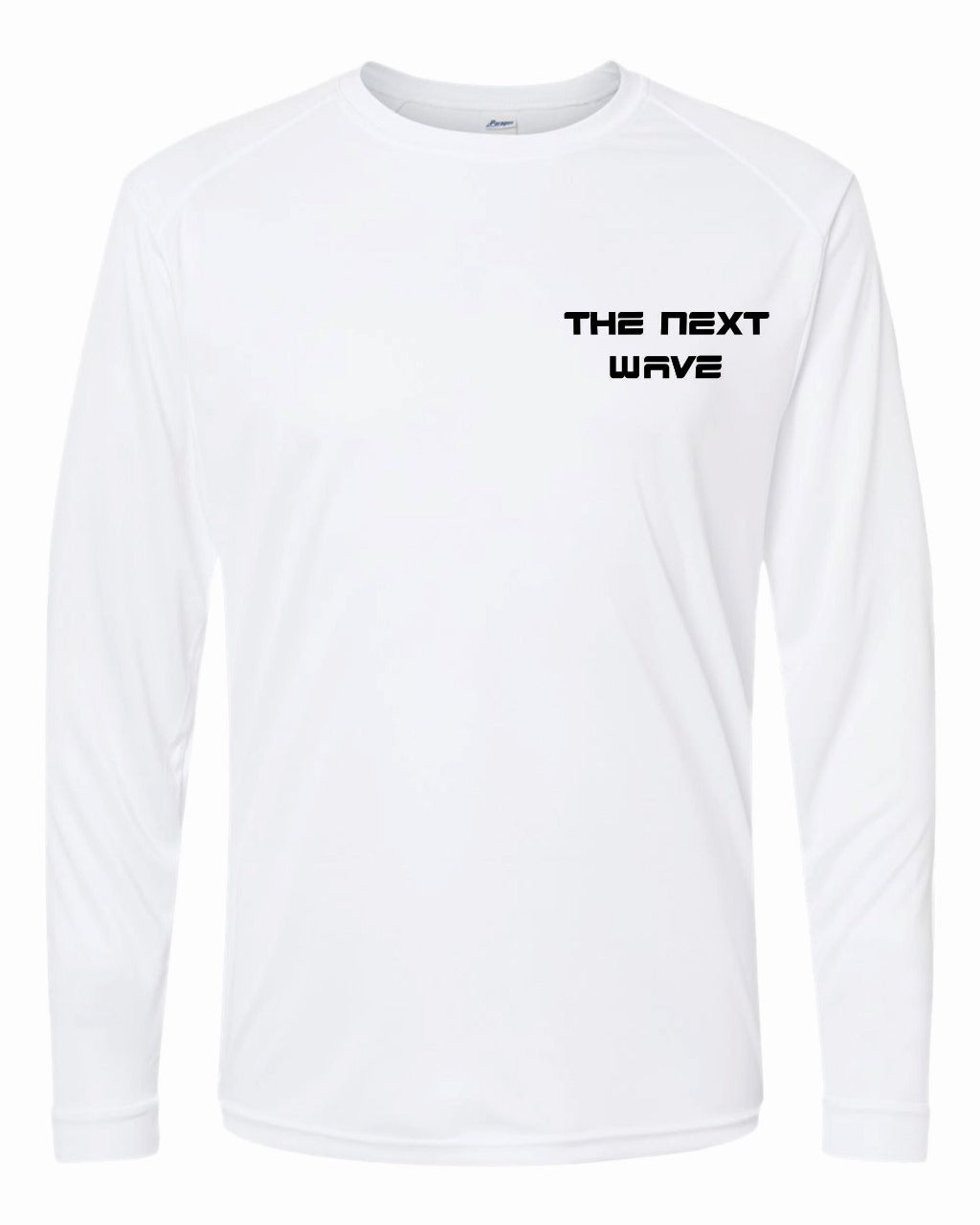 BEACH BRAVE UPF WAVE RASHGUARD -WHITE