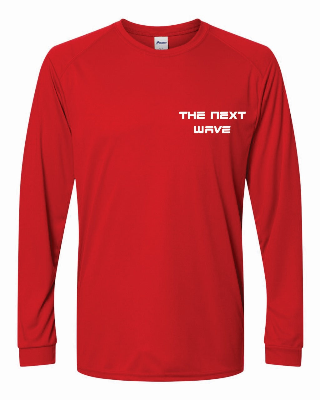 BEACH BRAVE UPF SURF RASHGUARD - RED