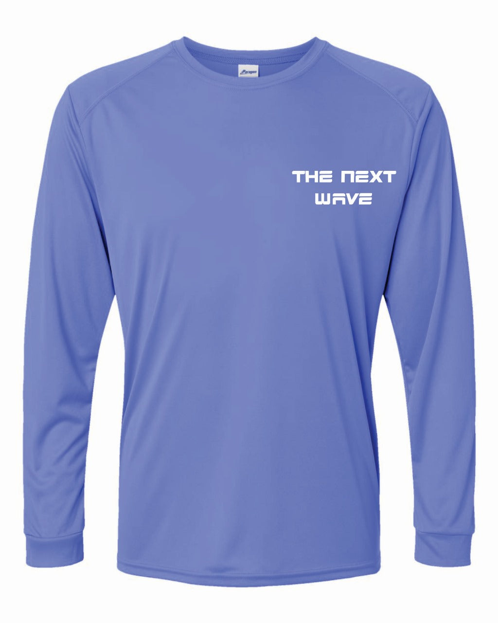 BEACH BRAVE UPF SURF RASHGUARD - BLUE