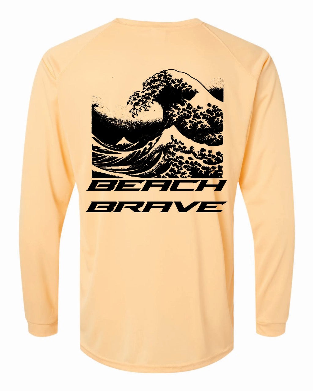 BEACH BRAVE UPF WAVE RASHGUARD -