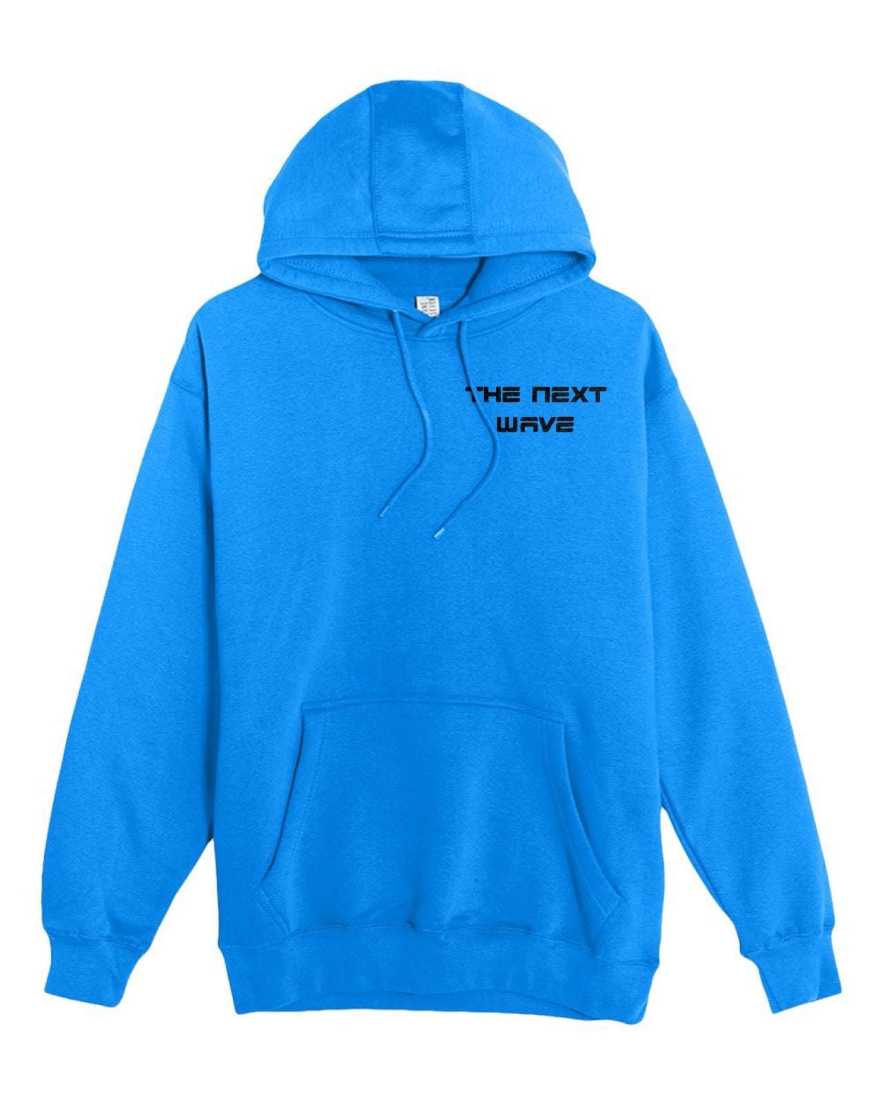 BEACH BRAVE PULLOVER WAVE HOODIE - ROYAL
