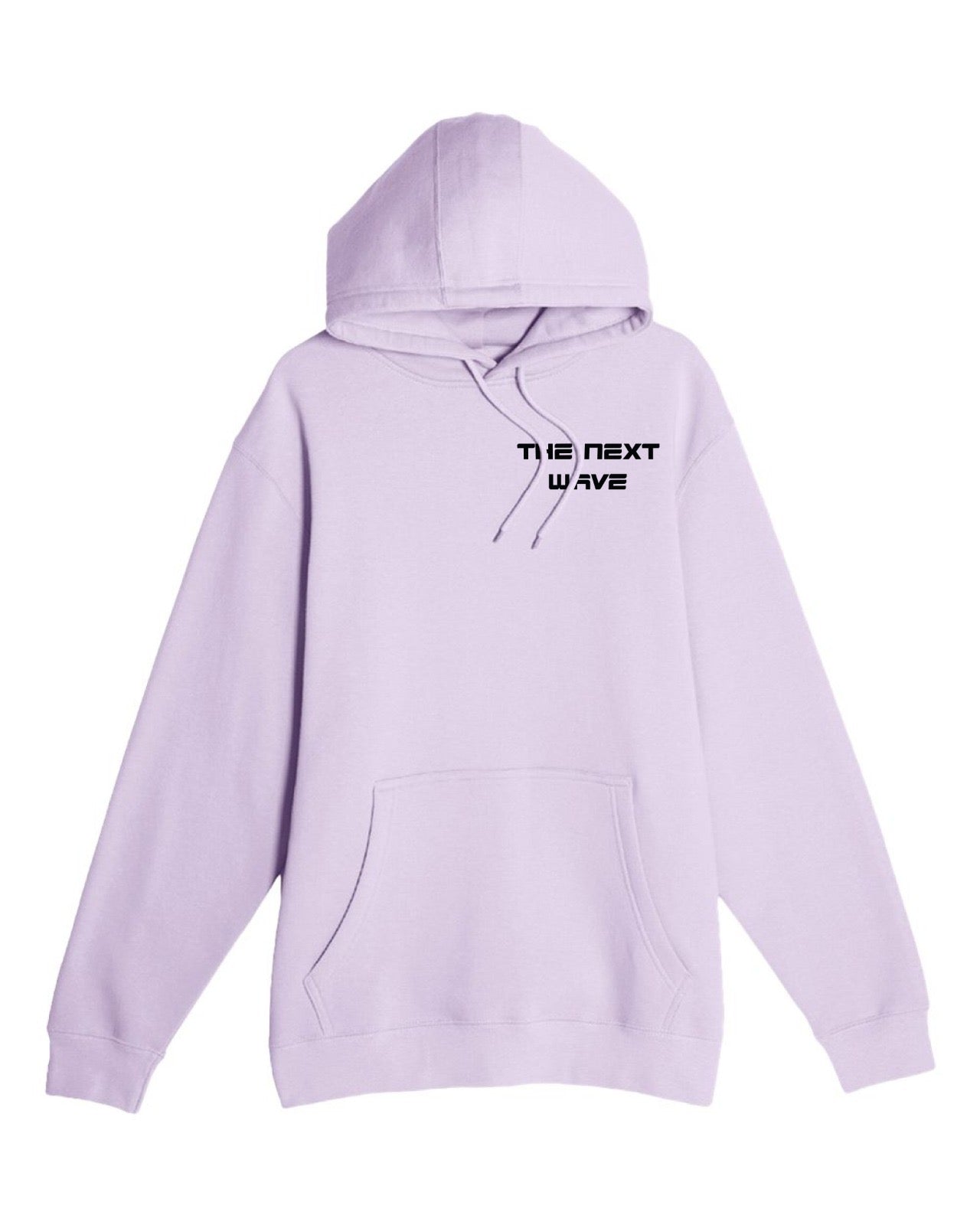 BEACH BRAVE PULLOVER WAVE HOODIE - LAVENDER